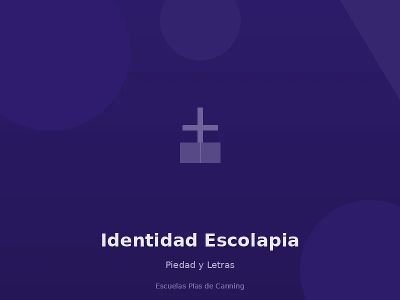 Imagen institucional Escuelas Pías